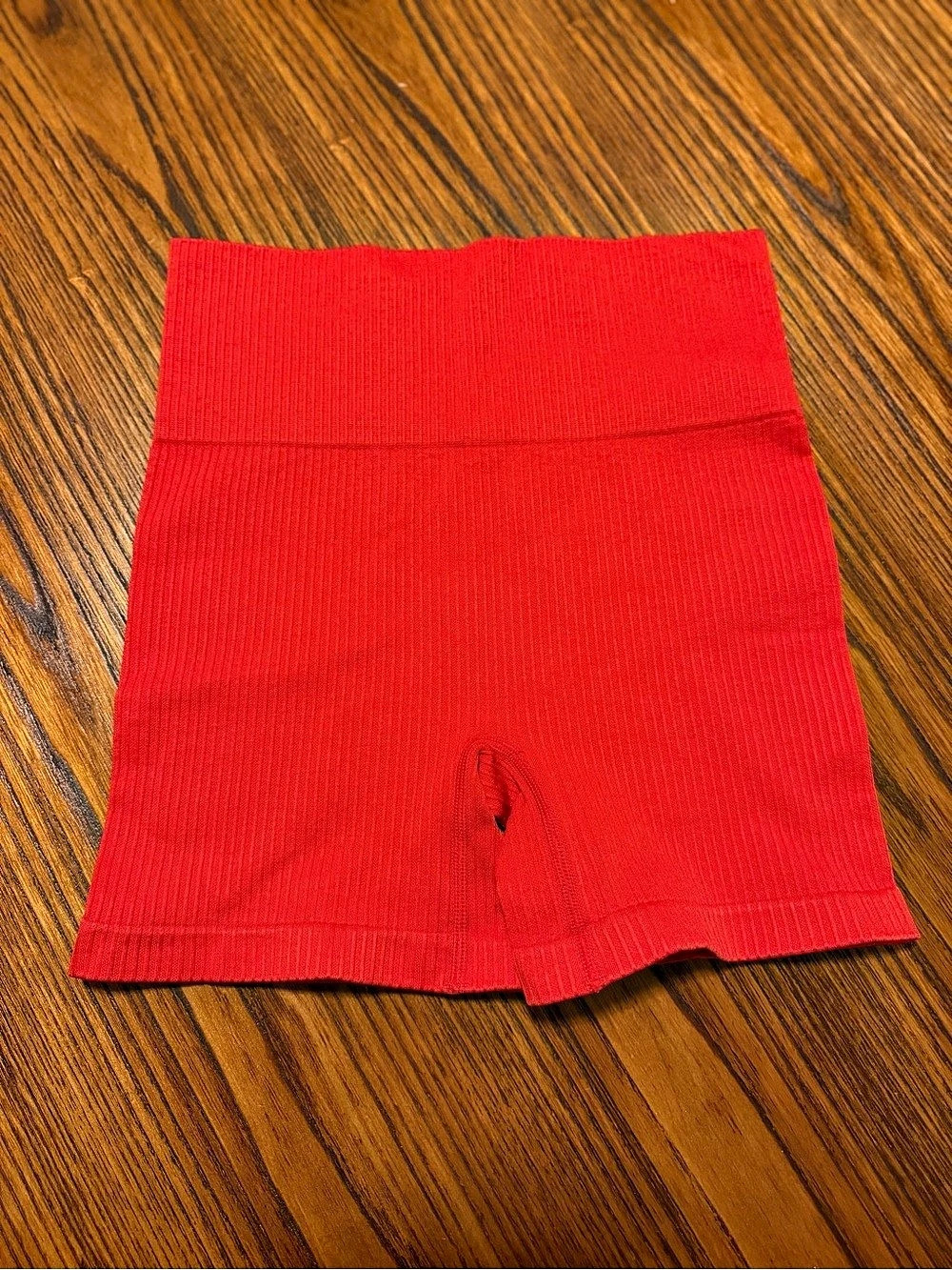 Zyia Active Seamless Hustle Short Red Athletic Shorts XS